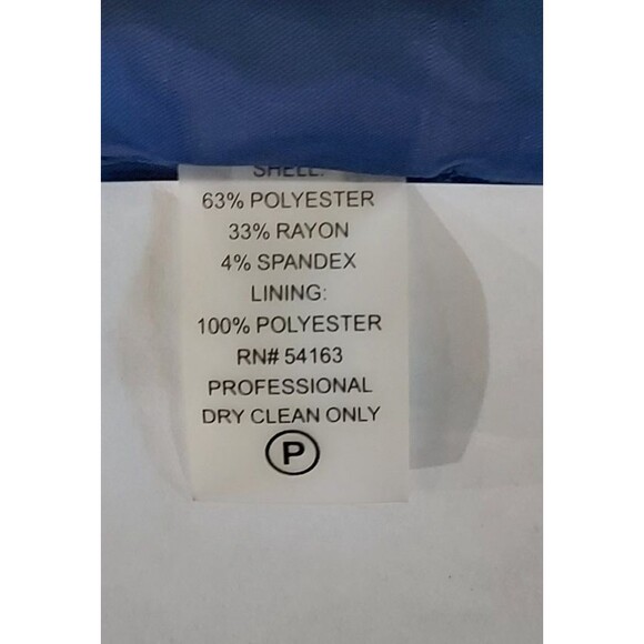 Calvin Klein Fit and Flare Dress Womens Size 16 Sleeveless Stretch Striped Lined - Picture 8 of 11